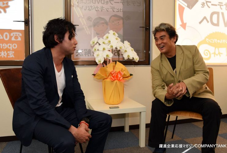 俳優の宍戸開さんにインタビューされました！